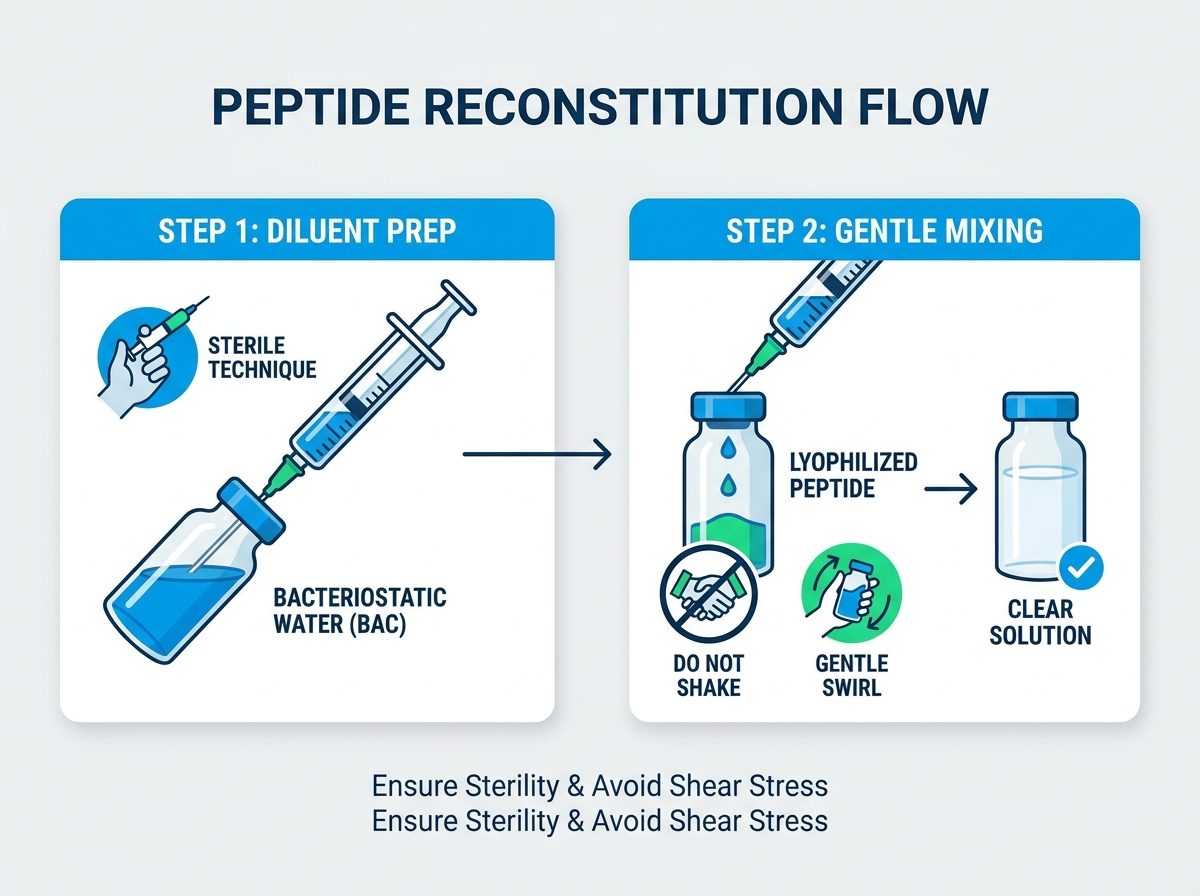how to reconstitute peptides