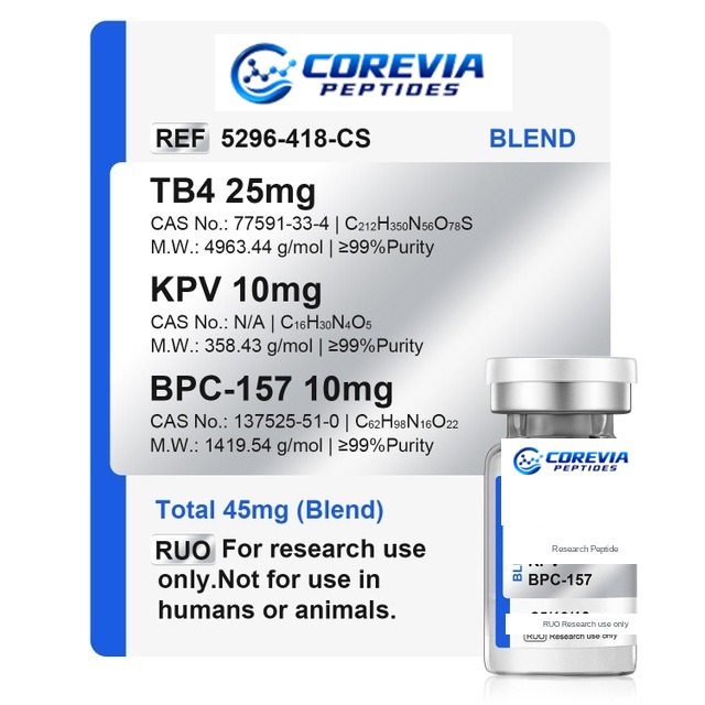Tri-Heal Max(TB4,KPV,BPC157) 25mg+10mg+10mg (Blend)